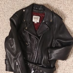 Wilsons leather motorcycle jacket